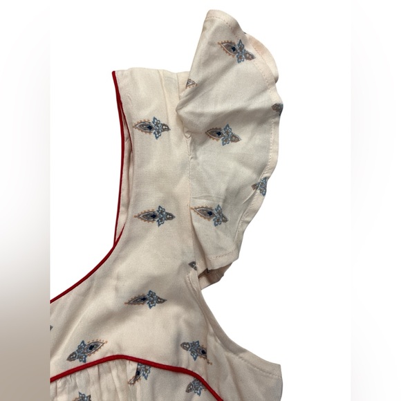 NWT BOG Band Of Gypsies Women's Small S Loose Boho Midi Flutter Sleeve Paisley - Picture 10 of 15